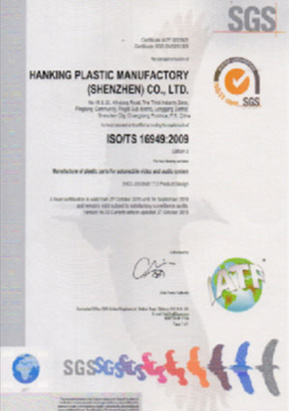 Assurance de la qualité du moule en plastique